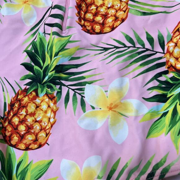 Pineapple Long Sleeve Rash Guard Swim Suit - Picture 10 of 10